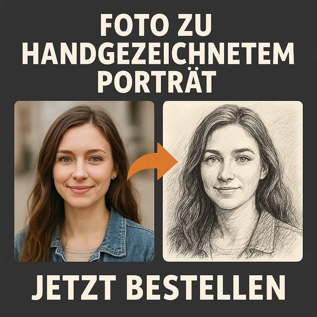 Digitales Portrait aus Urlaubsfoto erstellen lassen