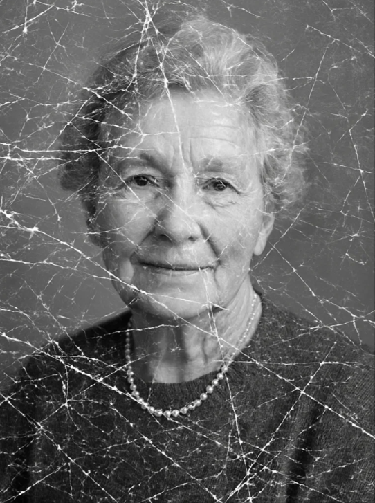 Zerkratztes Foto vorher - Kratzer und Oberflächenschäden